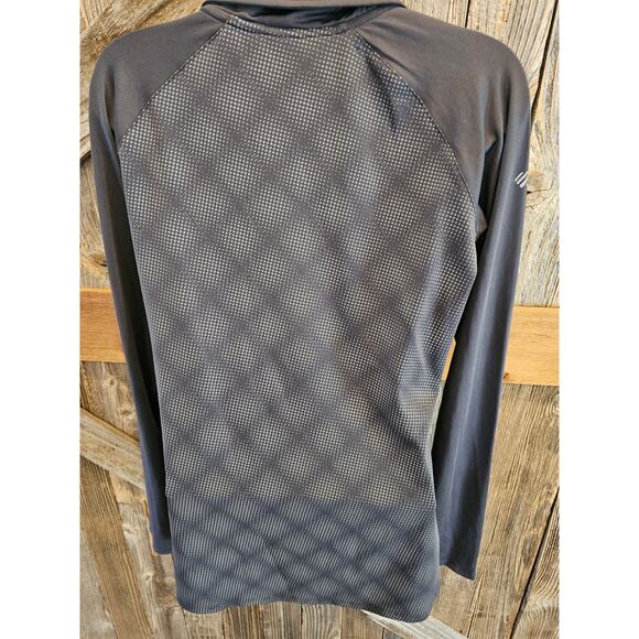 Notre dame pro edge women's pullover 1/4 zip gameday top small S EUC Long Sleeve - Picture 3 of 7